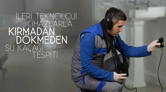 Sarız Su Kaçağı Tespiti